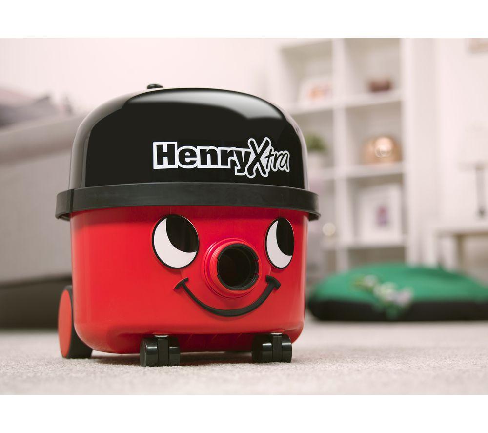 Aspiradora cilíndrica con bolsa NUMATIC Henry Xtra HVX160 - Roja