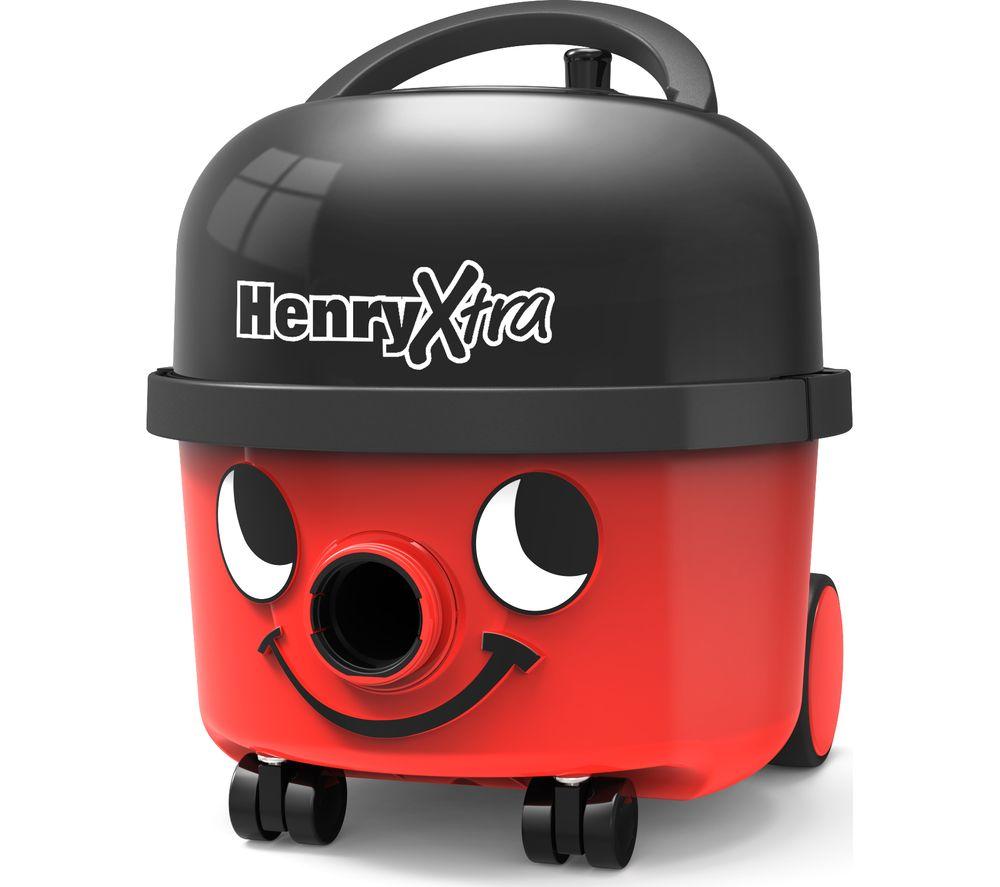 Aspiradora cilíndrica con bolsa NUMATIC Henry Xtra HVX160 - Roja