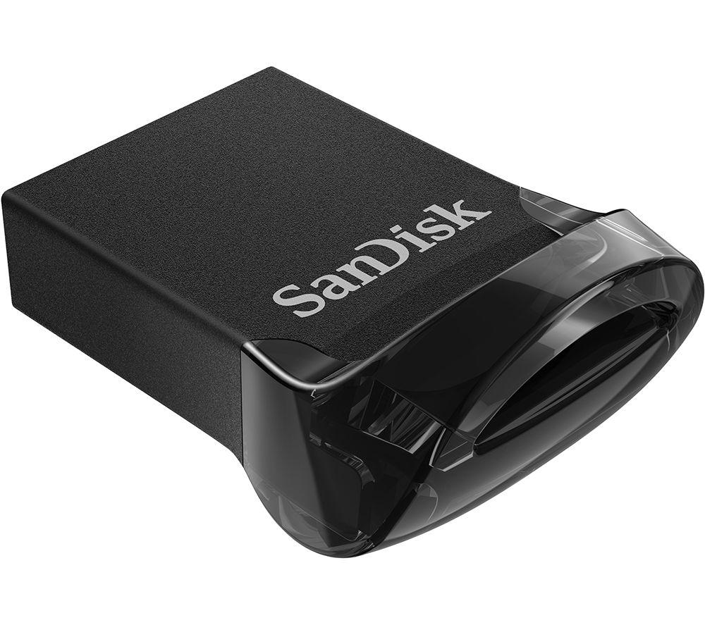SANDISK Ultra Fit USB 3.1 Memory Stick - 64 GB, Silver