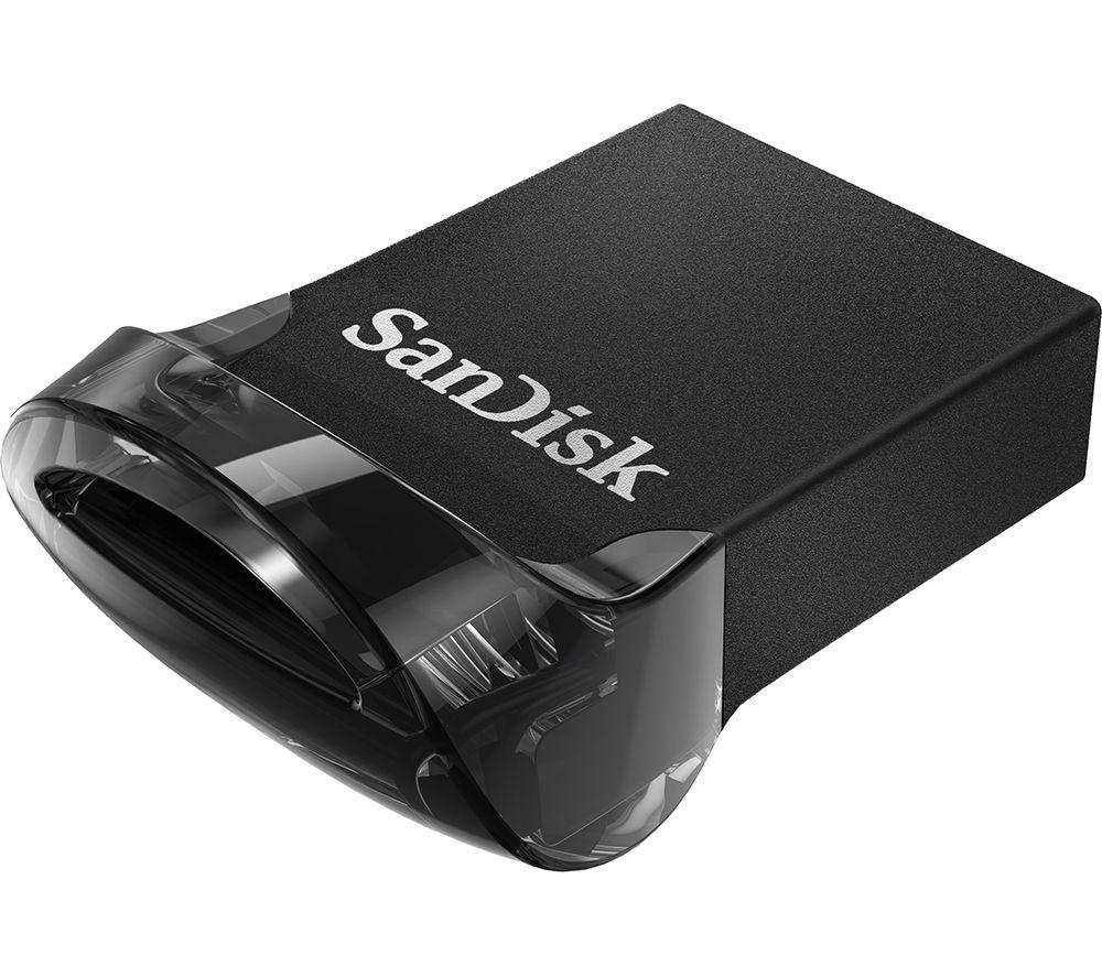 SANDISK Ultra Fit USB 3.1 Memory Stick - 64 GB, Silver