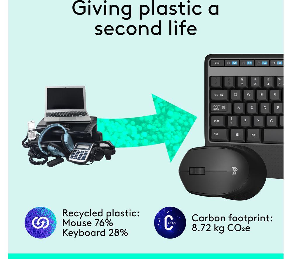 LOGITECH MK345 Wireless Keyboard & Mouse Set