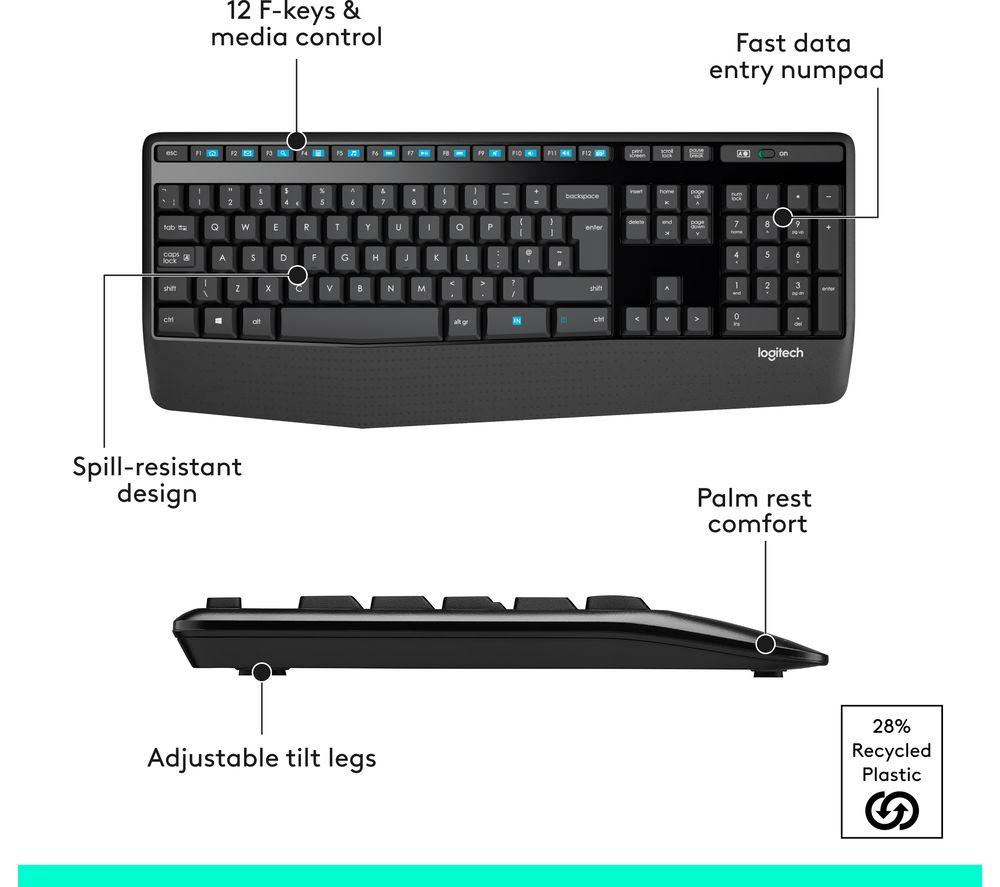 LOGITECH MK345 Wireless Keyboard & Mouse Set