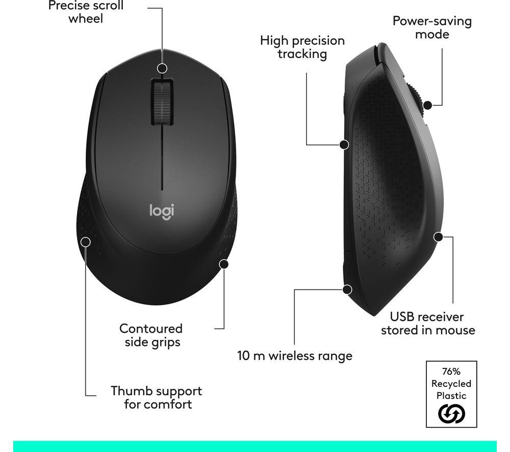 LOGITECH MK345 Wireless Keyboard & Mouse Set
