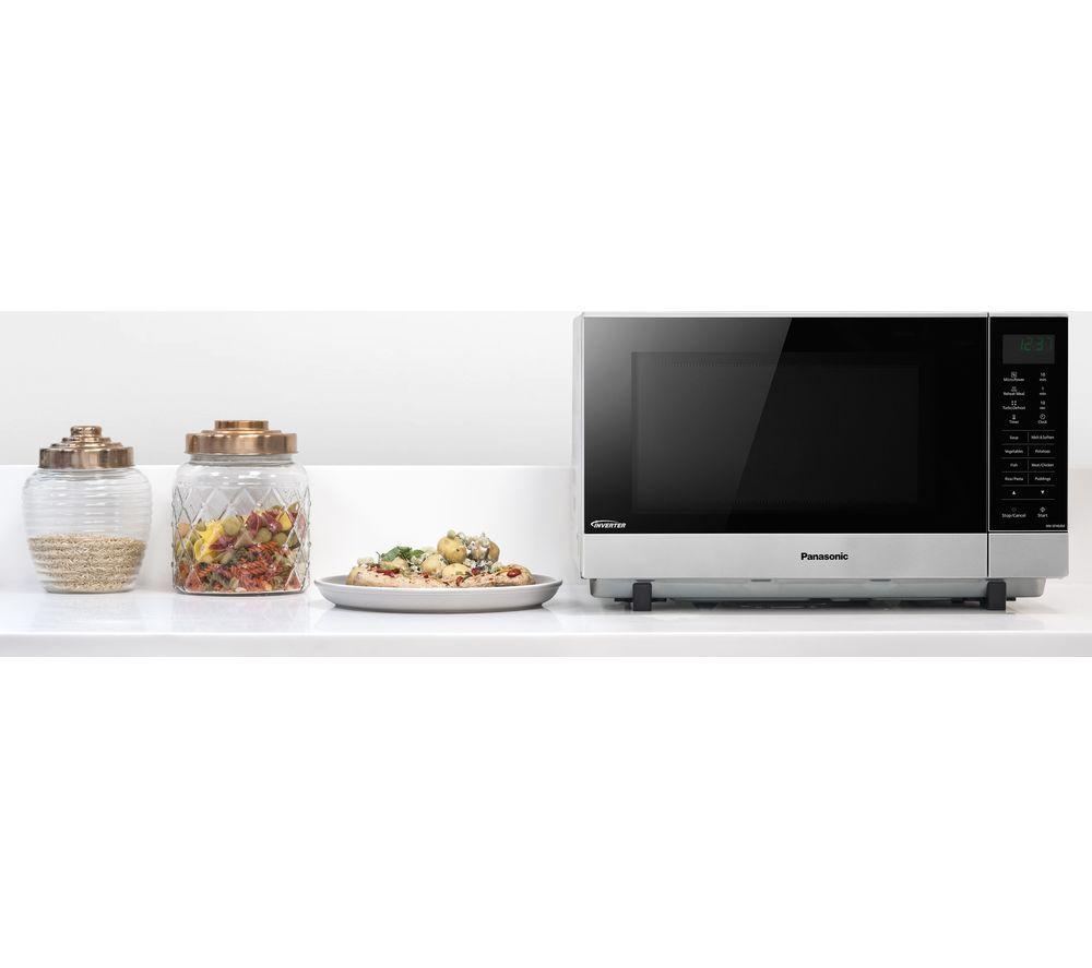 PANASONIC NN-SF464MBPQ Horno microondas individual - Plata