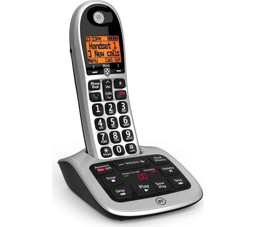 BT 4600 Cordless Phone with Answering Machine - Silver