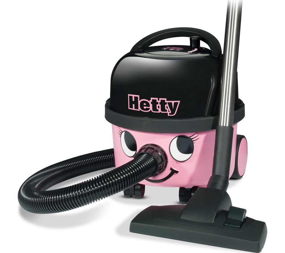 NUMATIC Hetty HET.160-11 Cylinder Bagged Vacuum Cleaner – Pink