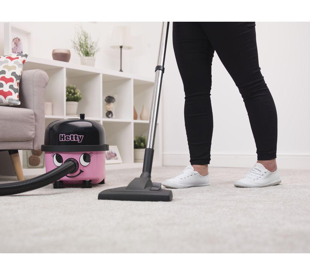 Aspiradora con bolsa de cilindro NUMATIC Hetty HET.160-11 – Rosa