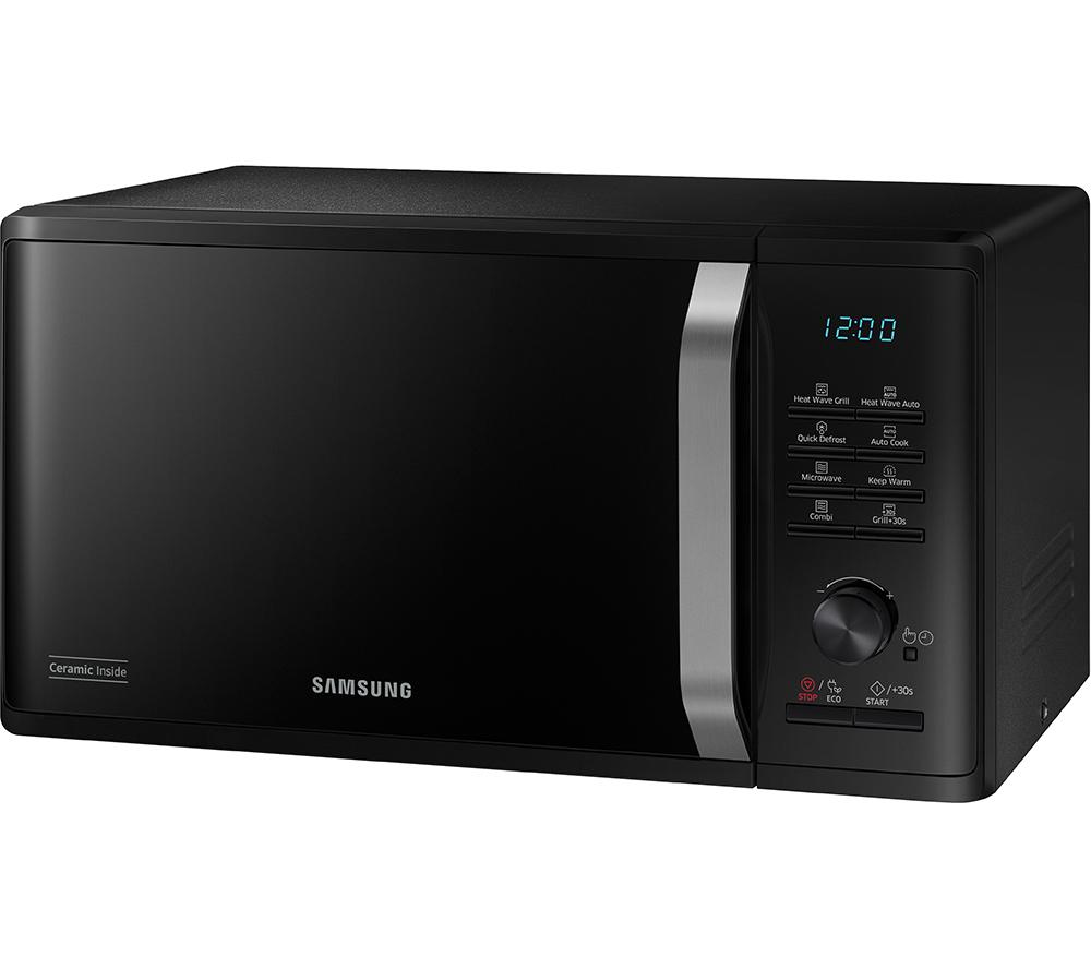 SAMSUNG MG23K3575AK/EU Microondas con grill Heat Wave - Negro