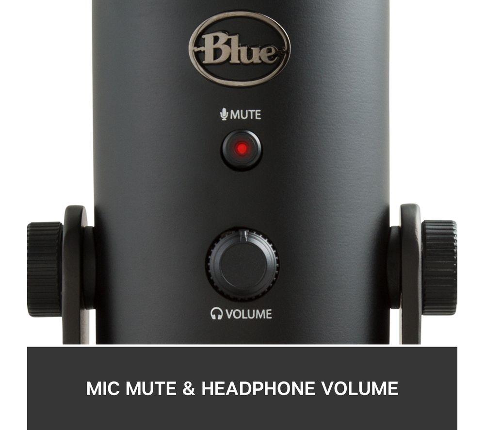 Micrófono USB para streaming YETI - Blackout