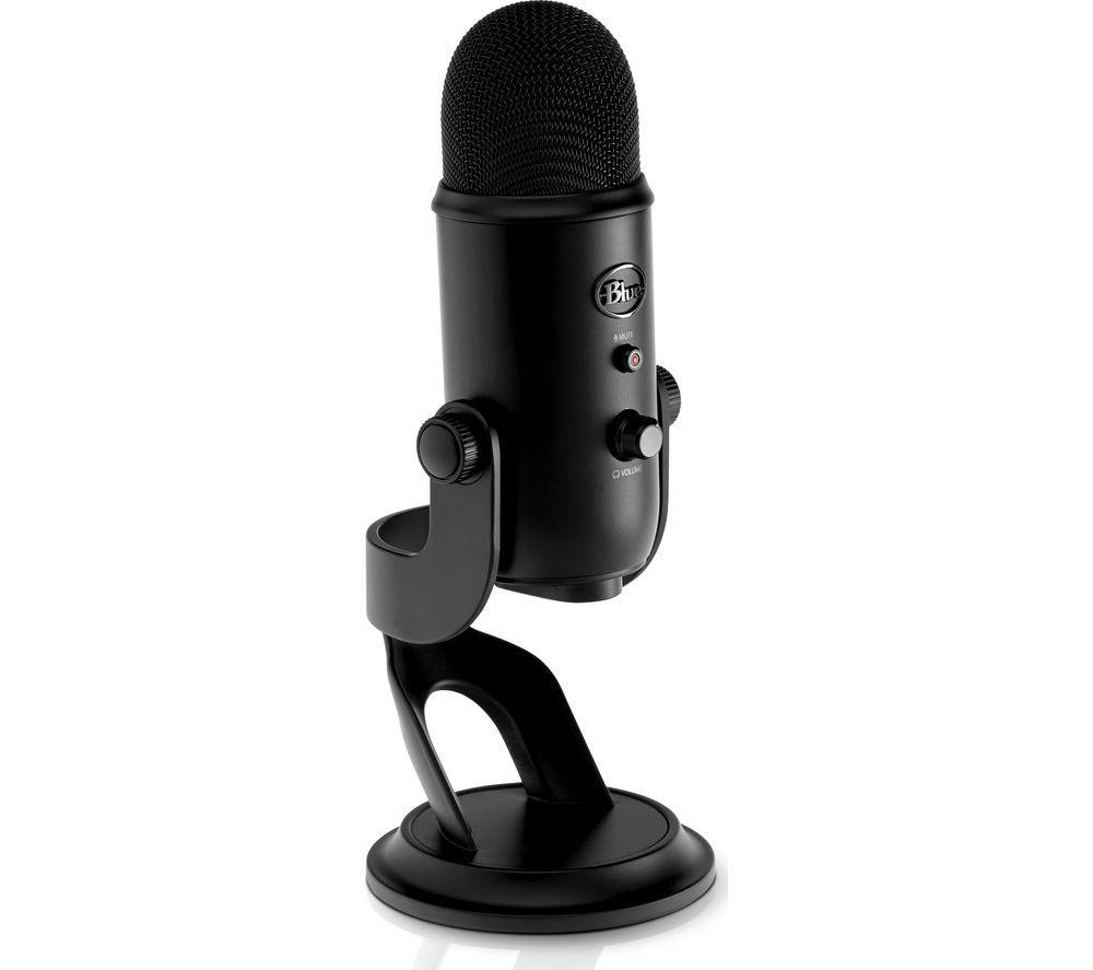 Micrófono USB para streaming YETI - Blackout