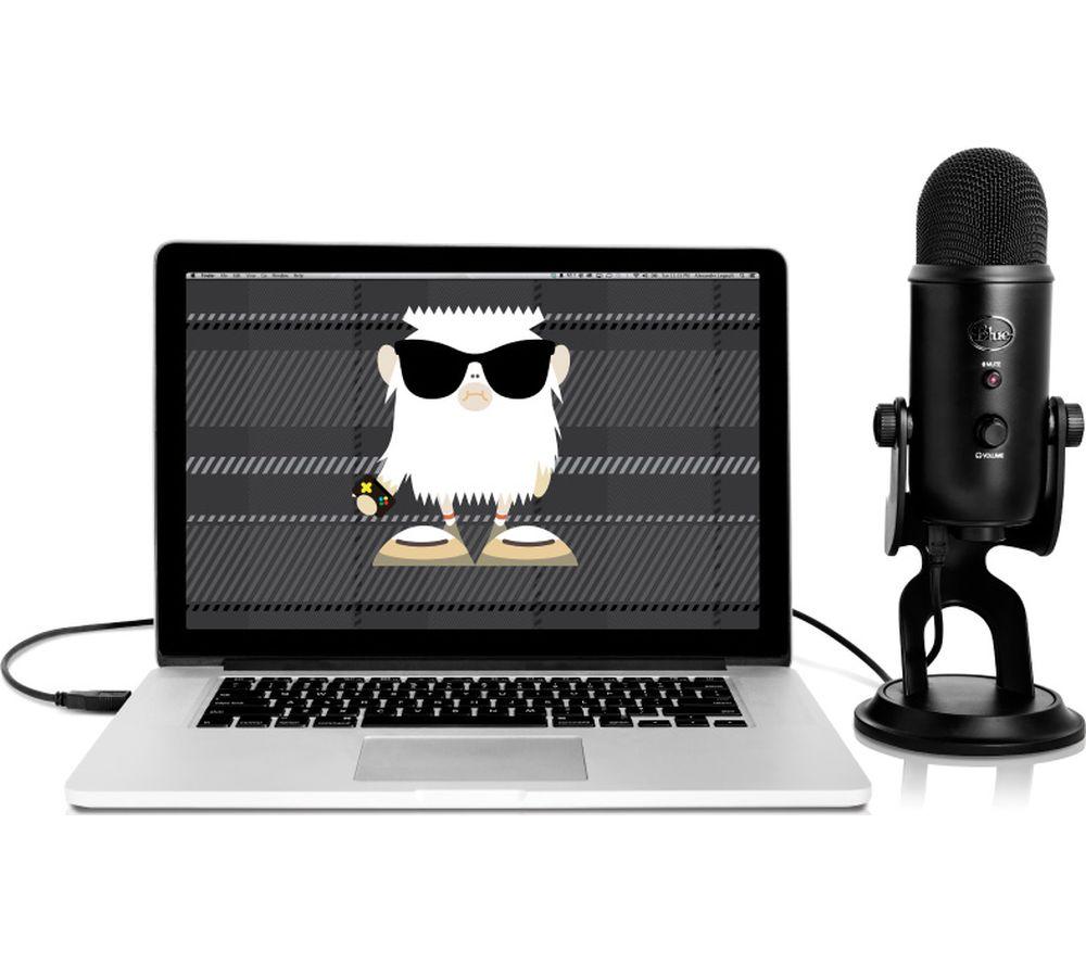 Micrófono USB para streaming YETI - Blackout