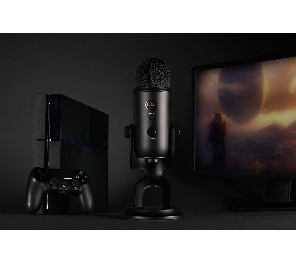 Micrófono USB para streaming YETI - Blackout