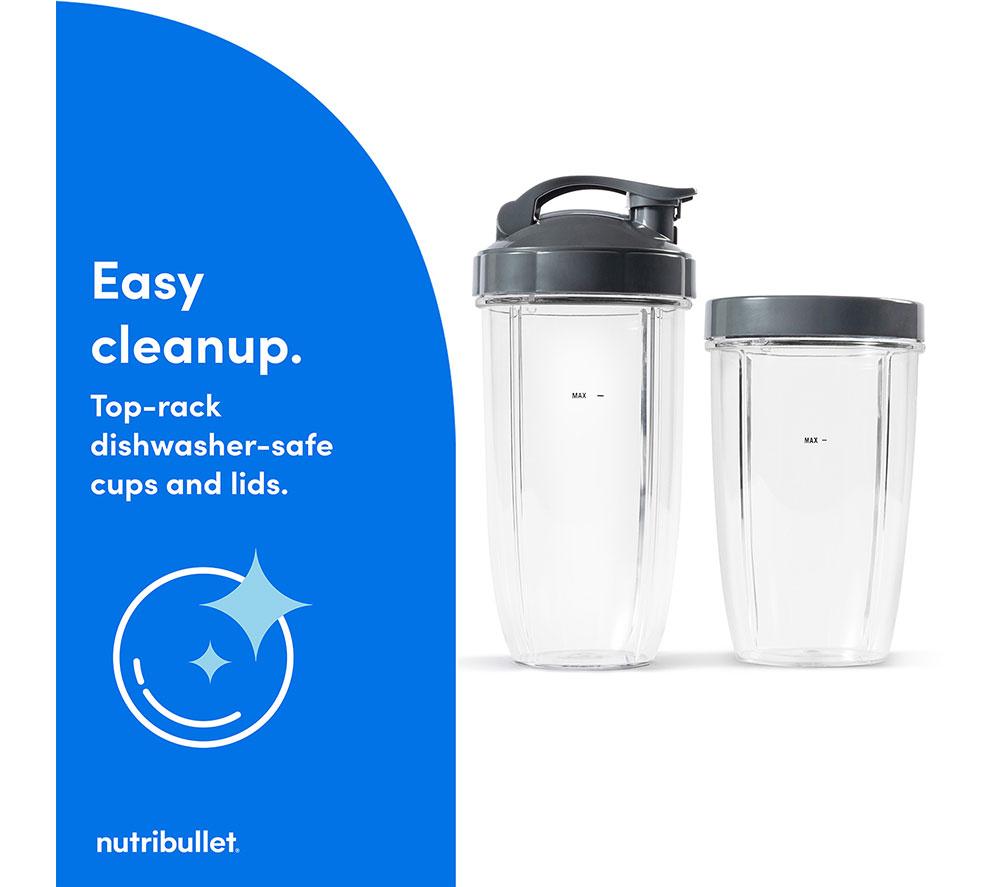 NUTRIBULLET Serie 900 Deluxe Kit de licuadora de 7 piezas - Champaña