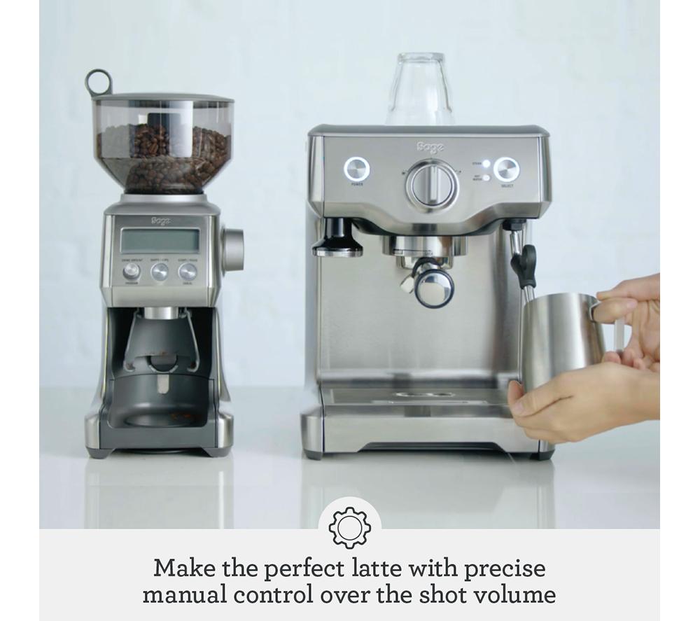 SAGE Duo Temp Pro Kaffeemaschine - Silber