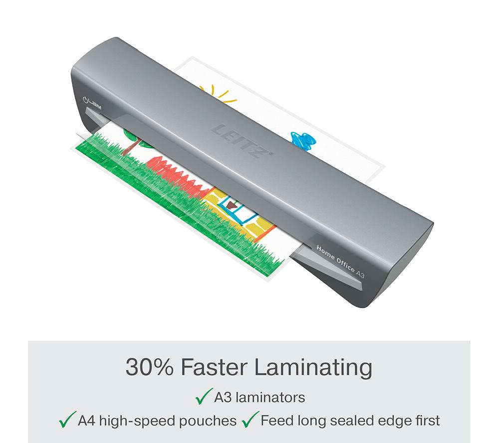 LEITZ iLAM 74401089 A3 Laminator - Grey