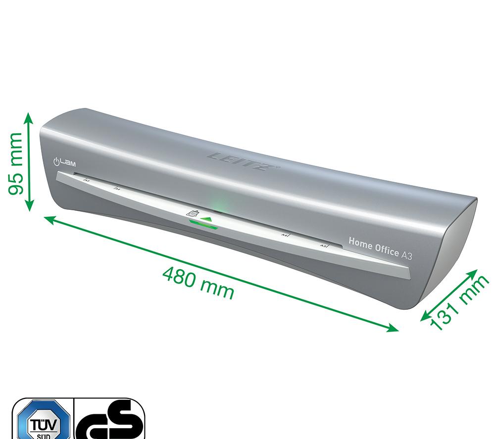 LEITZ iLAM 74401089 A3 Laminator - Grey
