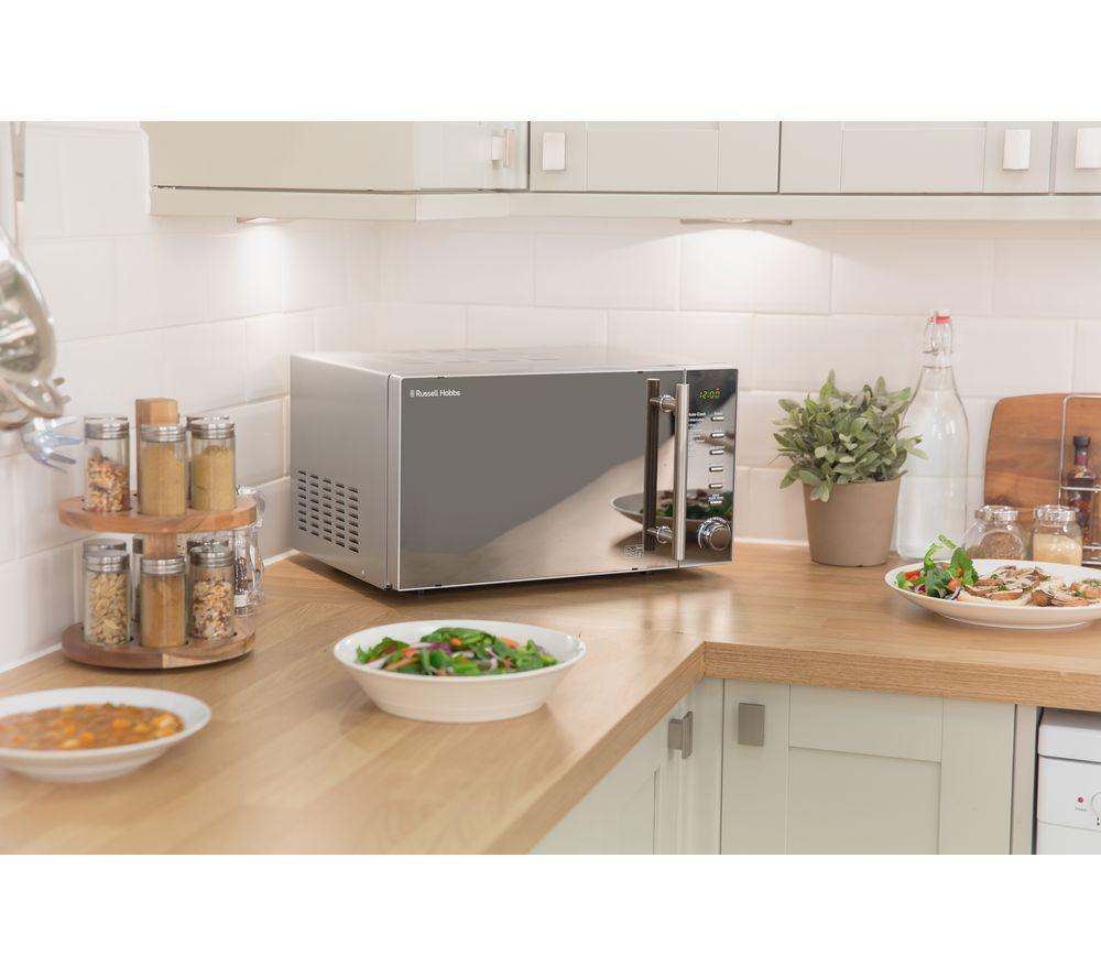 RUSSELL HOBBS RHM2017 Microondas Solo Compacto - Plata