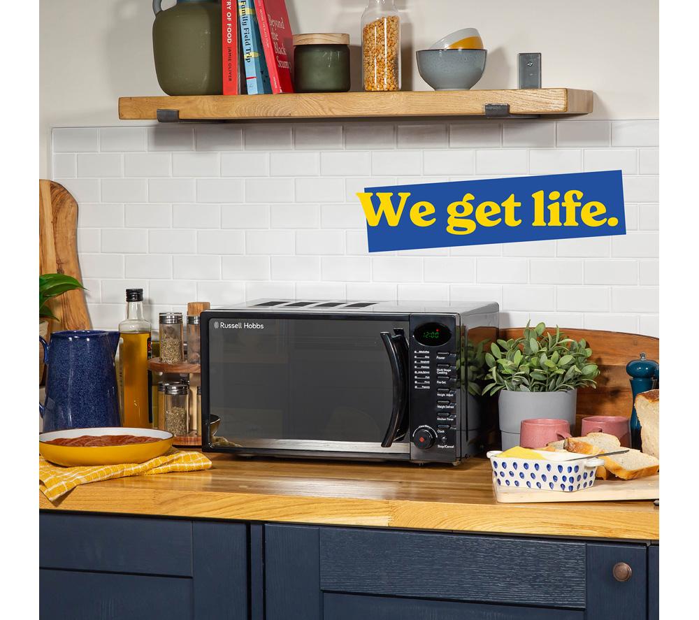 RUSSELL HOBBS RHM1714B Solo Microwave - Black