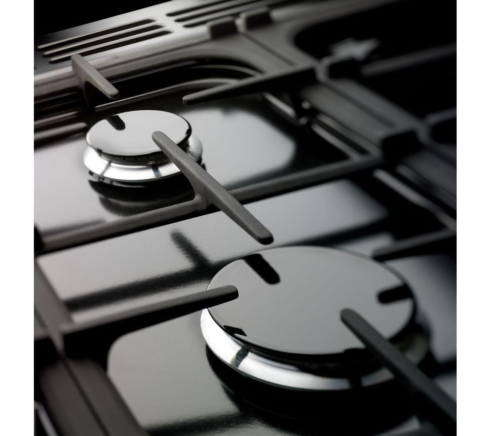RANGEMASTER Kitchener 90 Dual Fuel Range Cooker – Edelstahl & Chrom