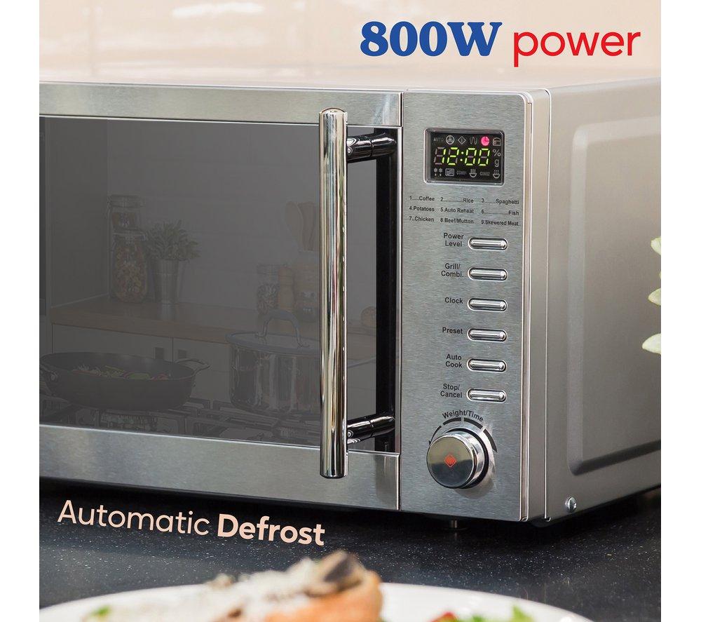 RUSSELL HOBBS RHM2031 Microwave with Grill - Stainless Steel