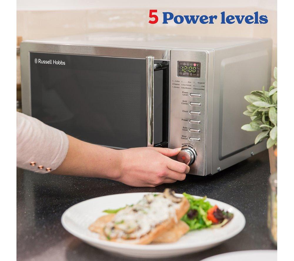 RUSSELL HOBBS RHM2031 Microwave with Grill - Stainless Steel