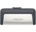 SANDISK Ultra USB Type-C & USB 3.1 Dual Memory Stick - 128 GB, Silver