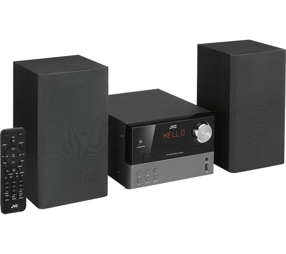 Sistema Hi-Fi tradicional inalámbrico JVC UX-D327B - Negro