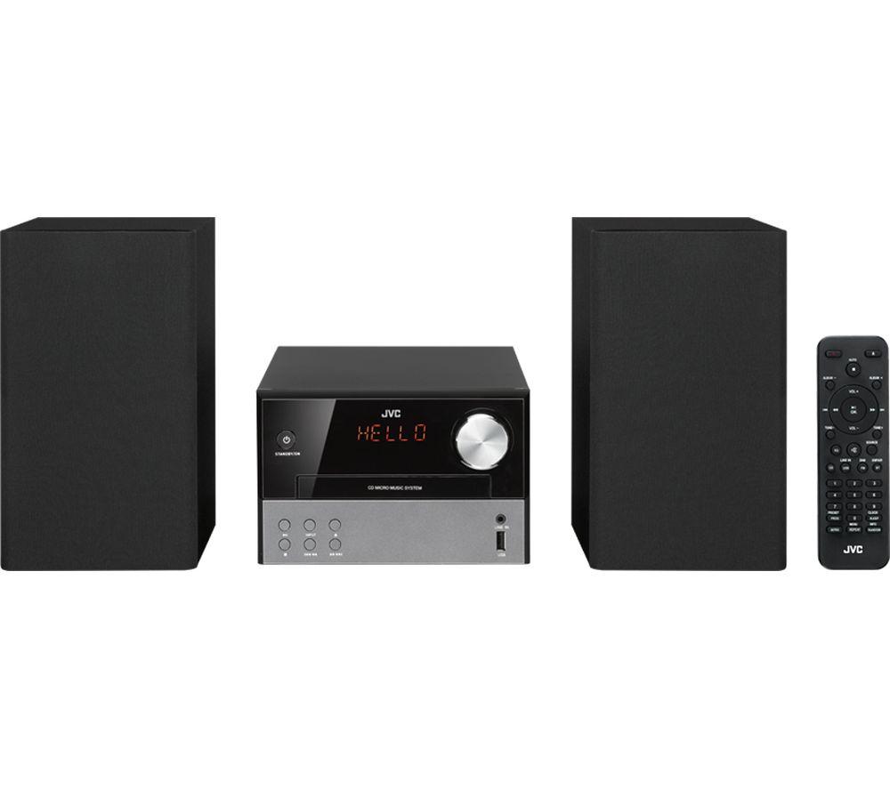 Sistema Hi-Fi tradicional inalámbrico JVC UX-D327B - Negro