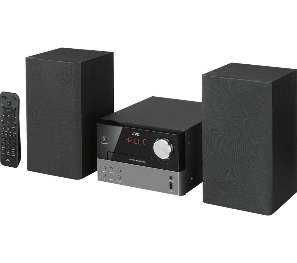 Sistema Hi-Fi tradicional inalámbrico JVC UX-D327B - Negro