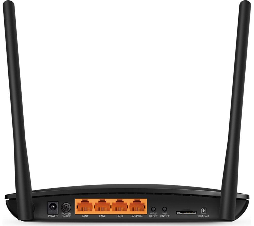 TP-LINK Archer MR200 WiFi 4G Router - AC 750, Dual-band