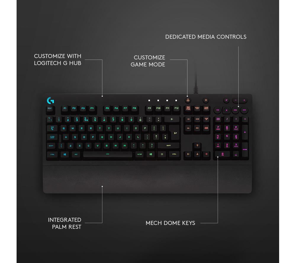 LOGITECH G213 Prodigy Gaming-Tastatur