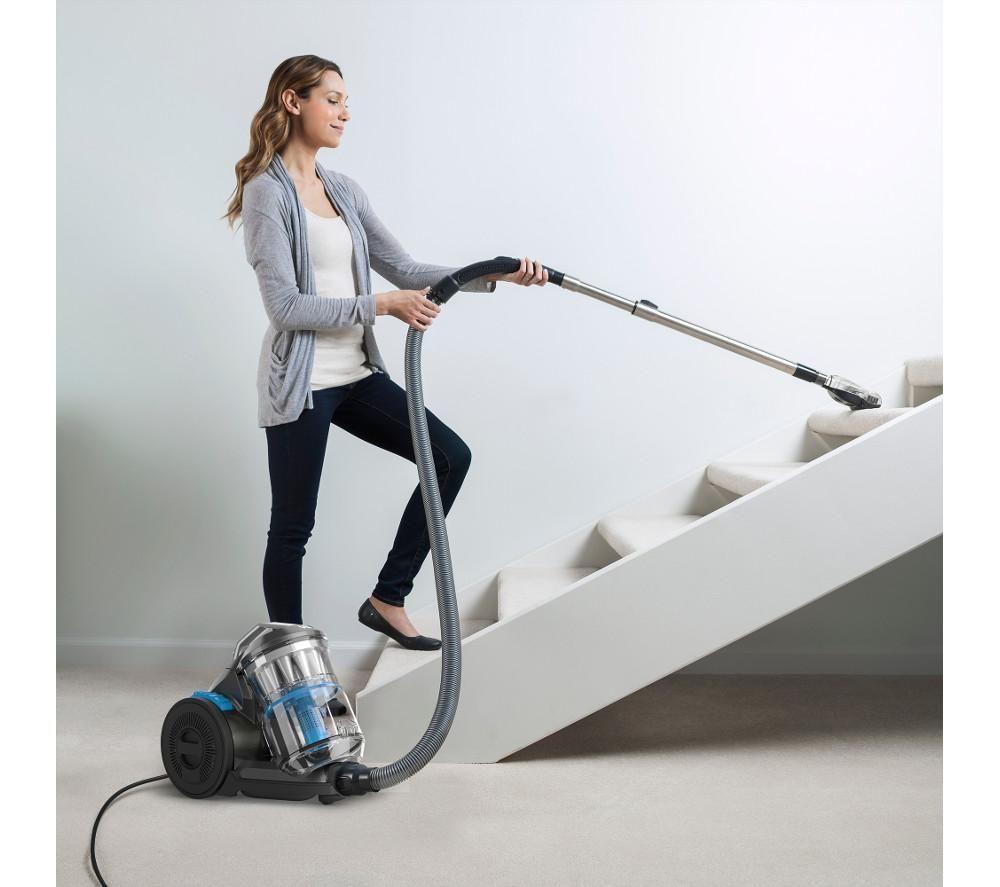 VAX Air Stretch Pet CCQSASV1P1 Bagless Cylinder Vacuum Cleaner - Graphite