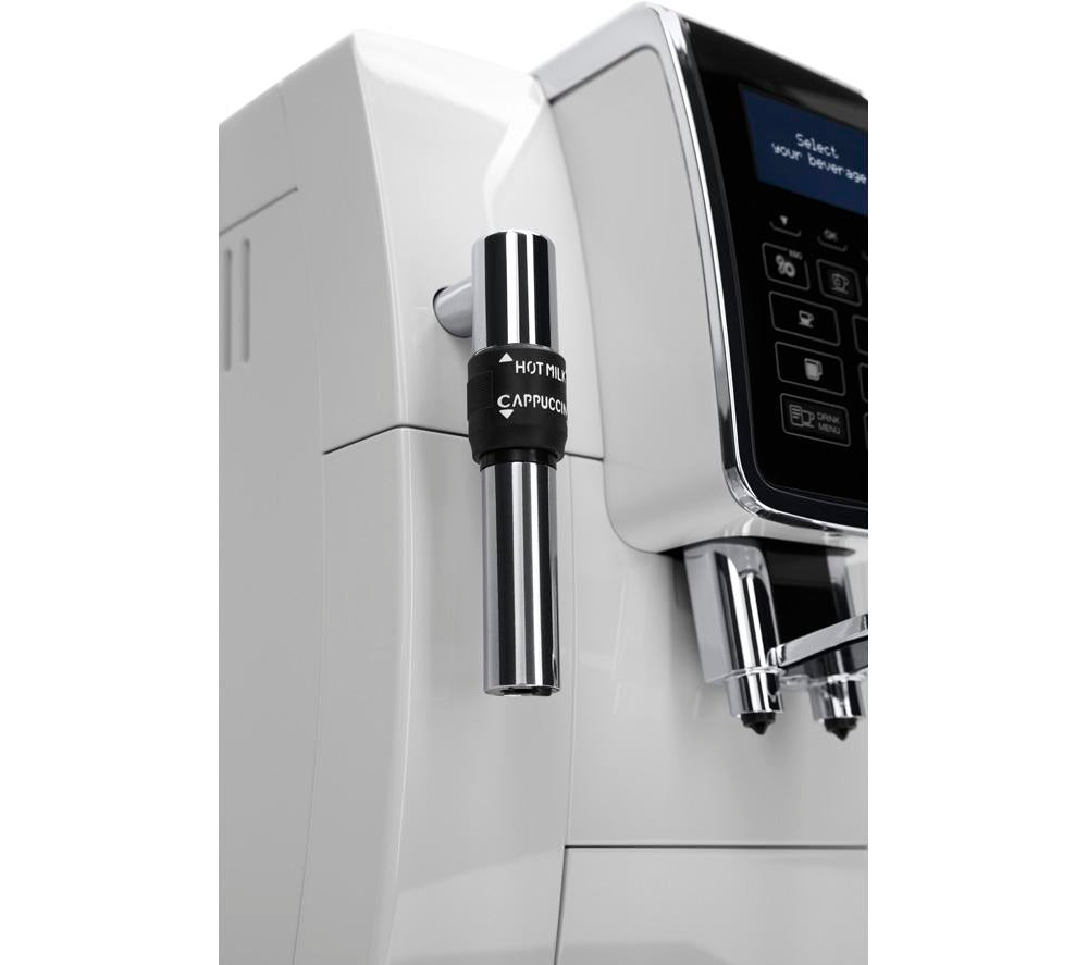 DELONGHI Dinamica ECAM 350.35.W Kaffeevollautomat – Weiß