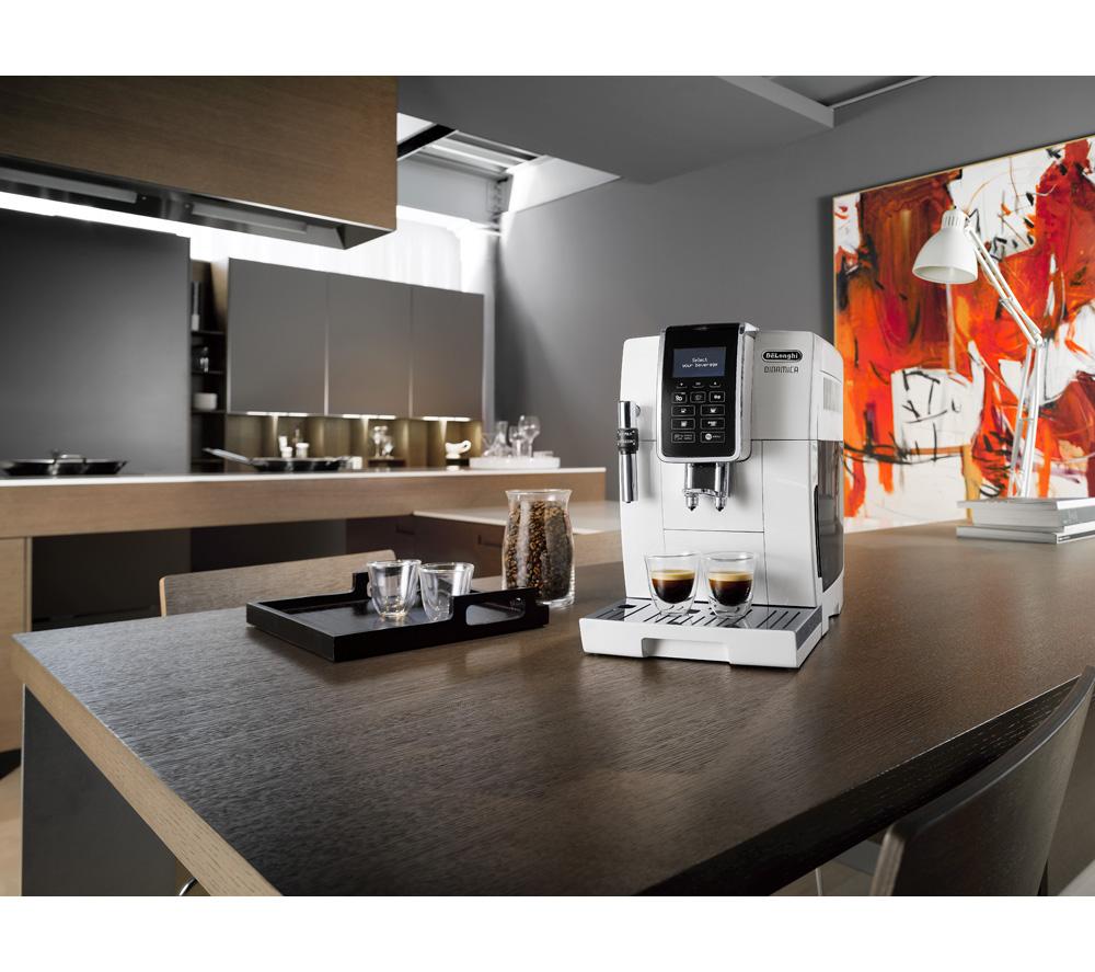 Cafetera superautomática De'Longhi Dinamica ECAM 350.35.W Bean to Cup - Blanca
