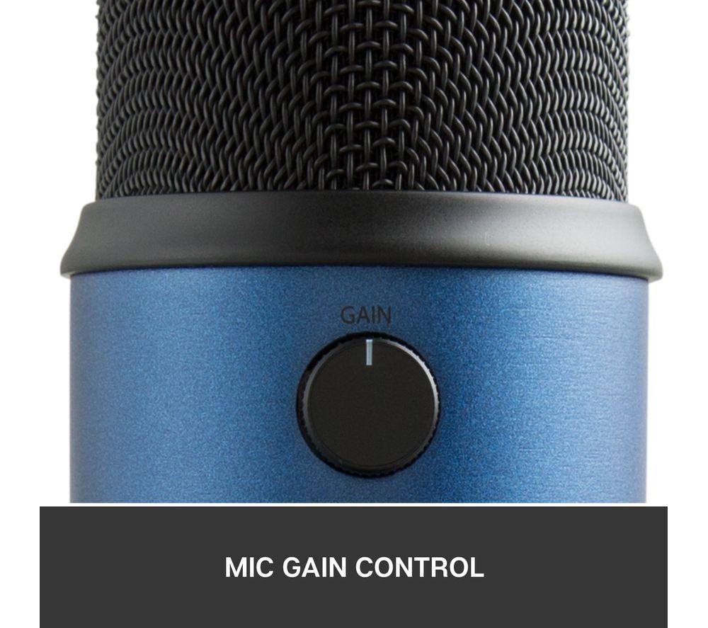 Micrófono de streaming USB Yeti - Azul Noche
