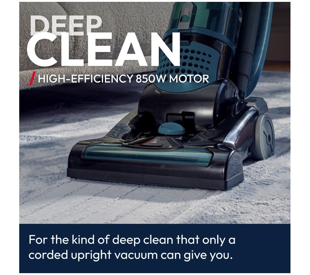 Aspiradora sin bolsa vertical HOOVER Breeze Evo TH31BO01 - Negro y Turquesa