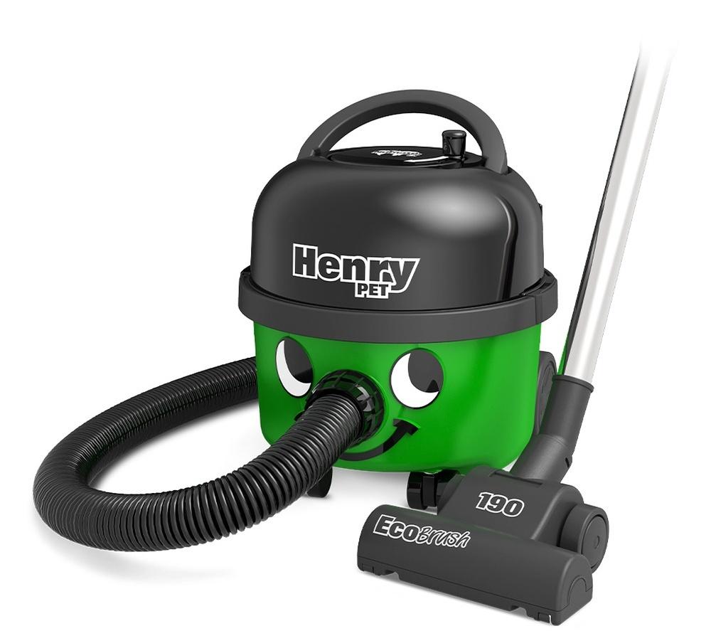 Aspiradora de cilindro con bolsa NUMATIC Henry PET160 - Verde