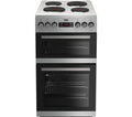 BEKO KDV555AS 50 cm Electric Solid Plate Cooker - Silver