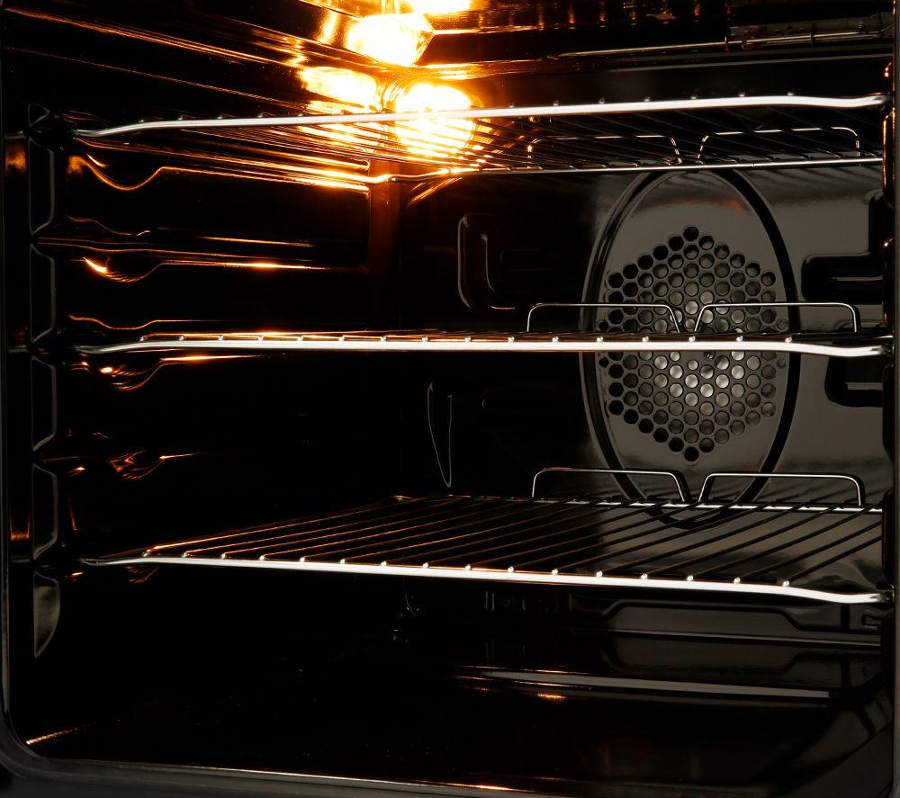 Cocina eléctrica de placa sólida BEKO KDV555AS de 50 cm - Plateado