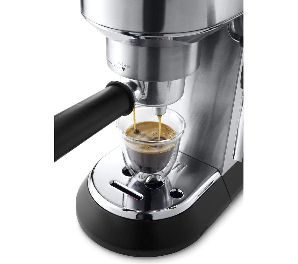 DELONGHI Dedica EC685M Coffee Machine - Silver