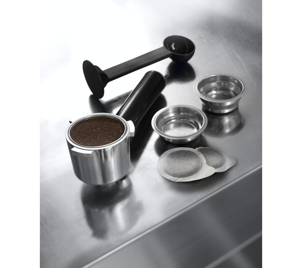 DELONGHI Dedica EC685M Coffee Machine - Silver