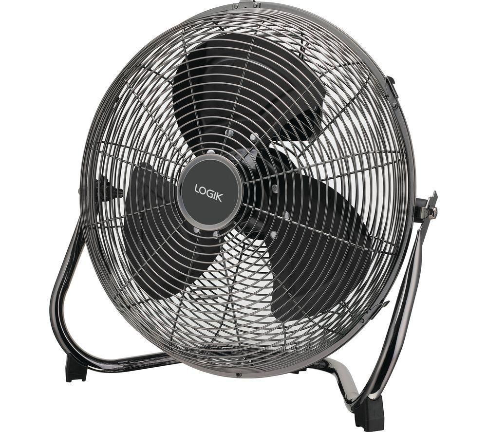 LOGIK L14FFGM18 14" Floor Fan - Gun Metal