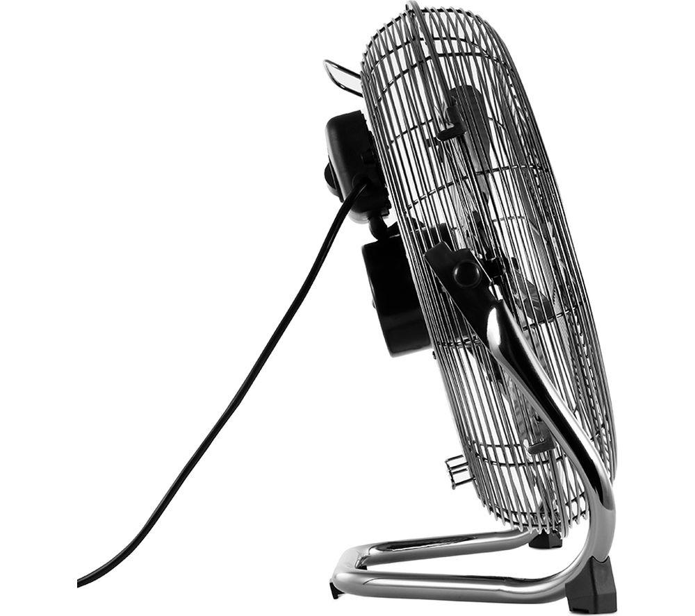 LOGIK L14FFGM18 14" Floor Fan - Gun Metal