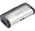 SANDISK Ultra USB Type-C & USB 3.1 Dual Memory Stick - 64 GB, Silver