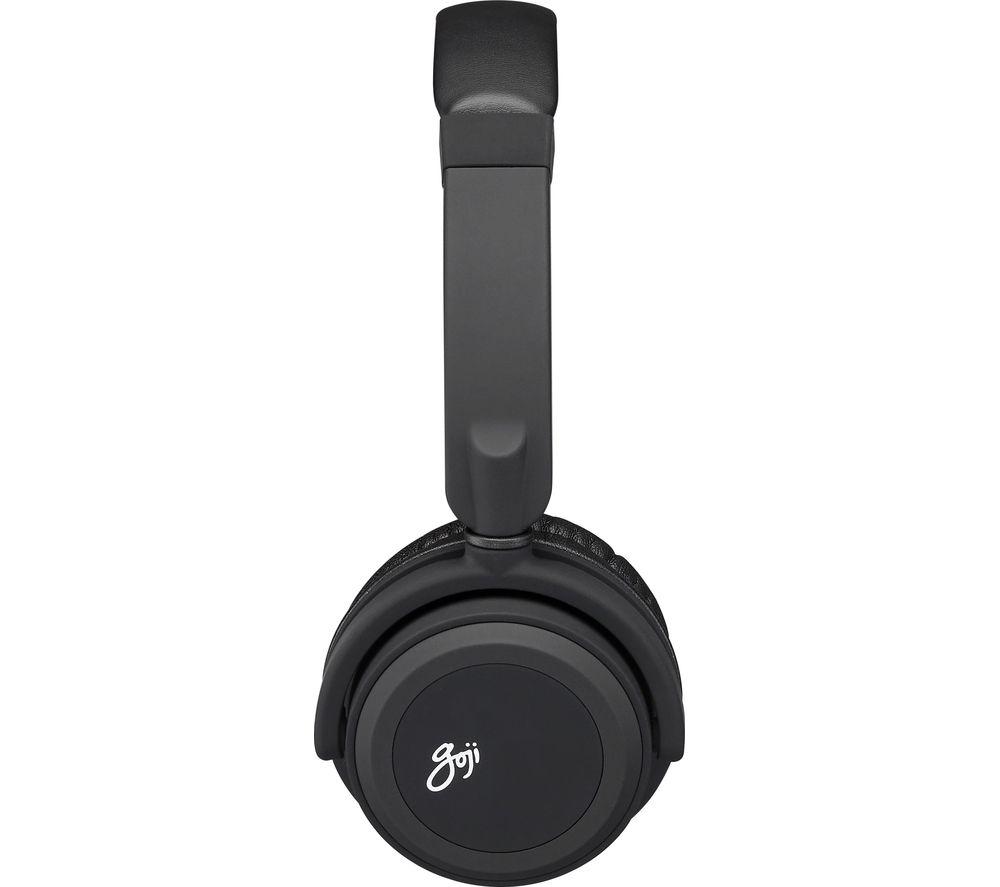 GOJI Lites GLITOBT18 Wireless Bluetooth Headphones - Black