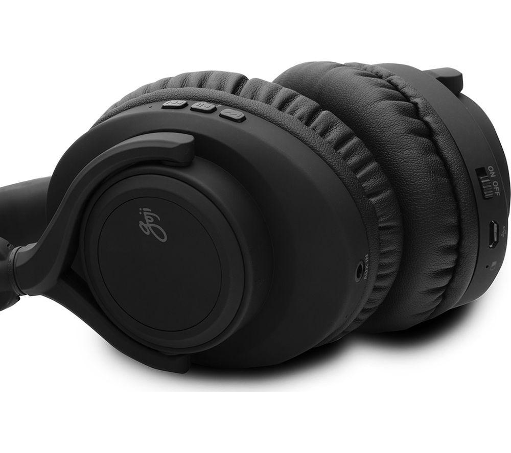 GOJI Lites GLITVBT18 Wireless Bluetooth Headphones - Black