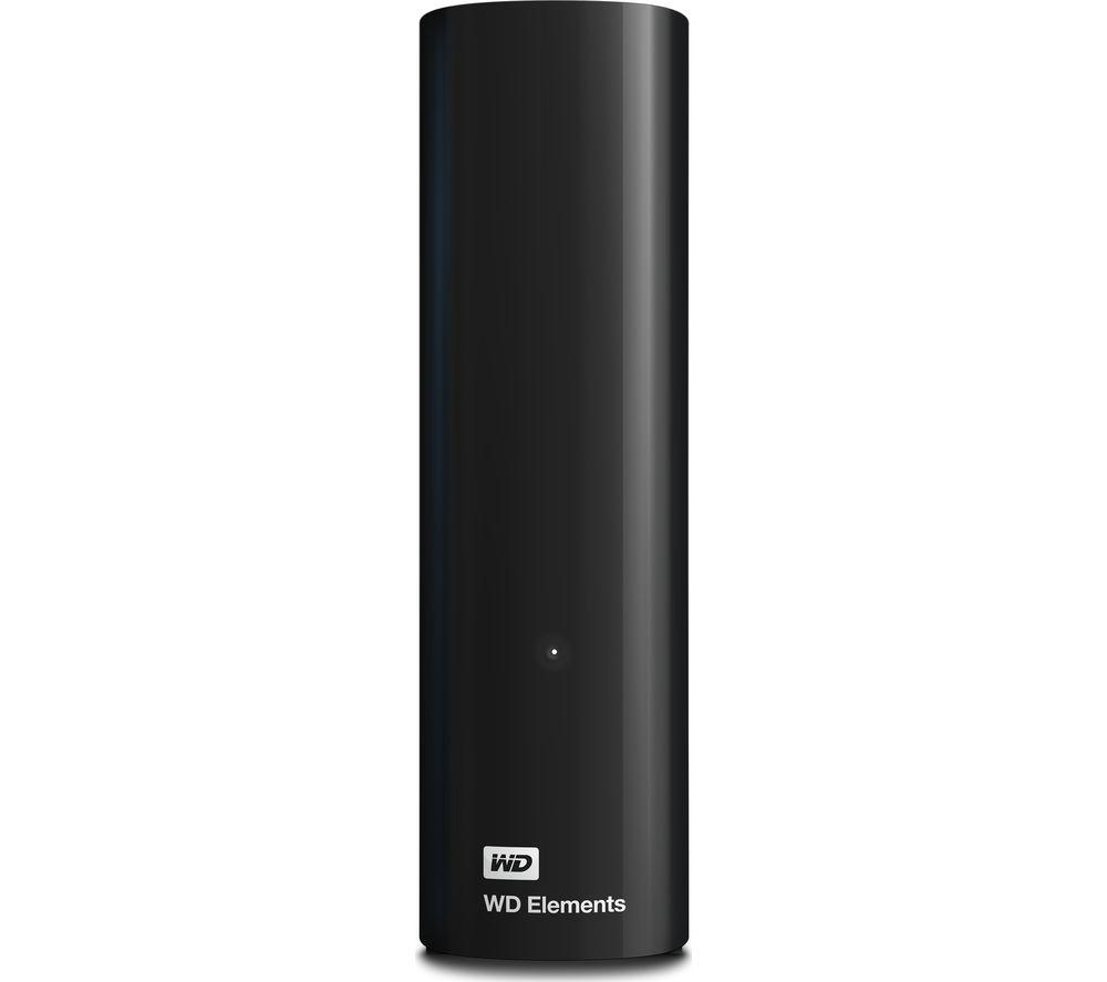 WD Elements External Hard Drive - 6 TB, Black