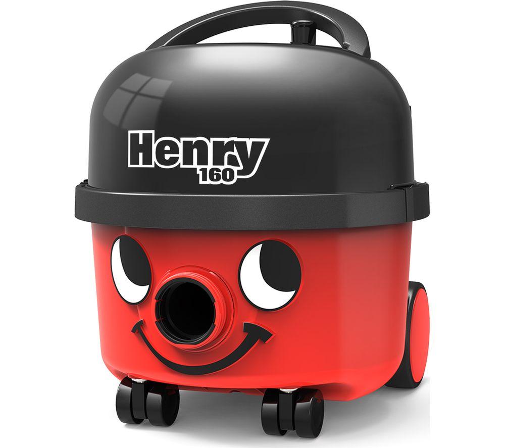 NUMATIC Henry HVR160 Cylinder Bagged Vacuum Cleaner - Red