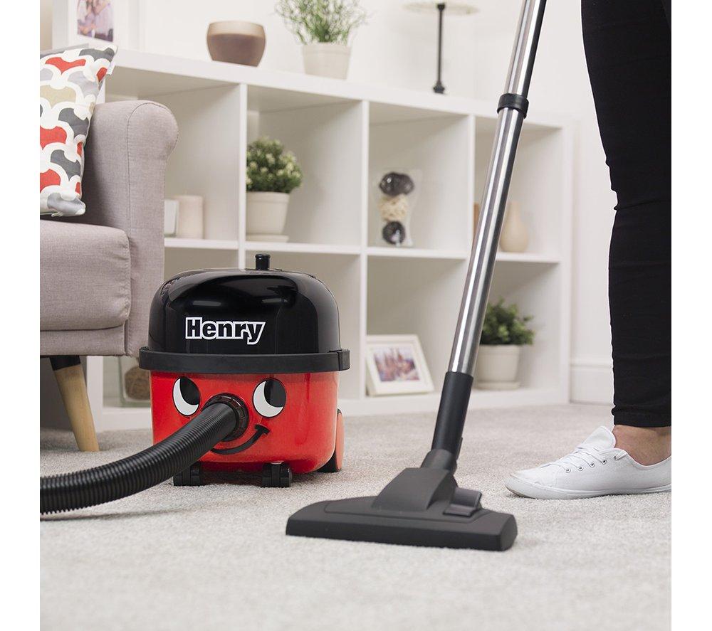 NUMATIC Henry HVR160 Cylinder Bagged Vacuum Cleaner - Red