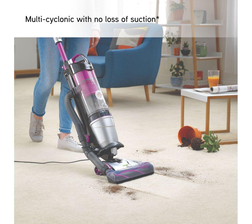 Aspiradora Vertical sin Bolsa VAX Air Lift Steerable Pet Max UCPMSHV1 - Negra y Rosa
